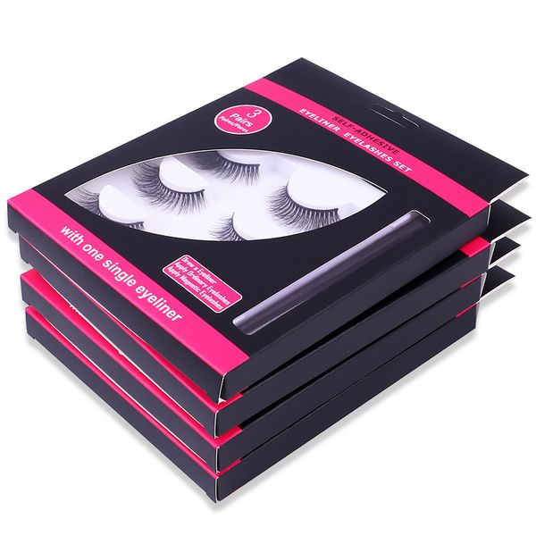 fake lashes self-adhesive eyeliner eyelashes 3 pairs set with one single eyeliner + tweezer 4 styles available drop shipping
fake lashes self-adhesive eyeliner eyelashes 3 pairs set with one single eyeliner + tweezer 4 styles available drop shipping