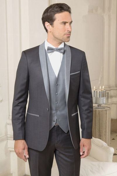 fashionable one button groomsmen shawl lapel groom tuxedos men suits wedding/prom/dinner man blazer(jacket+pants+tie+vest) 815, Black;gray
fashionable one button groomsmen shawl lapel groom tuxedos men suits wedding/prom/dinner man blazer(jacket+pants+tie+vest) 815, Black;gray