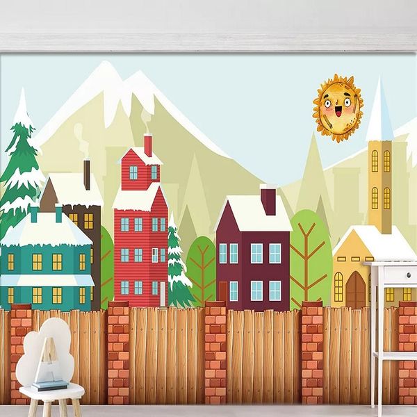 new custom large mural 3d wallpaper cartoon nordic style house child bedroom mural tv back wall decor deep 5d embossed
new custom large mural 3d wallpaper cartoon nordic style house child bedroom mural tv back wall decor deep 5d embossed