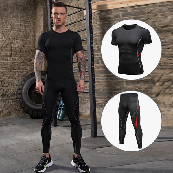 мужской плотный тренировочный костюм pro running fitness clothes спортивный быстросохнущий костюм с коротким рукавом + брюки 91204+91302, Gray
мужской плотный тренировочный костюм pro running fitness clothes спортивный быстросохнущий костюм с коротким рукавом + брюки 91204+91302, Gray