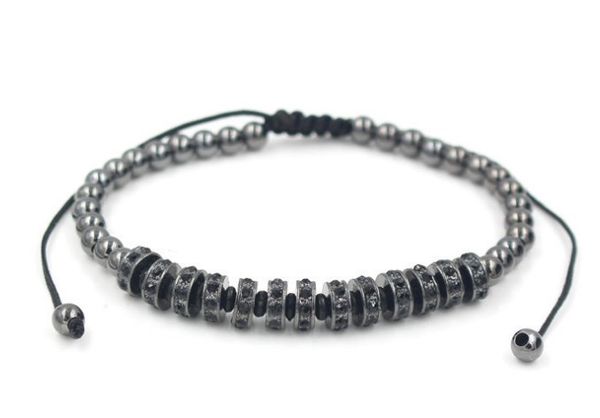 8mm trhg432 gold silver copper spacer micro pave cz zircon cubic zirconia bracelet yoga reiki chakra healing, Black
8mm trhg432 gold silver copper spacer micro pave cz zircon cubic zirconia bracelet yoga reiki chakra healing, Black