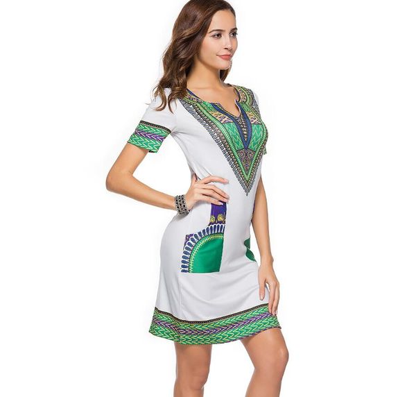 2019 spring and summer fashion women's clothing sellers new tight fitting ethnic style v collar printing women's wear dress dresse, Black;gray
2019 spring and summer fashion women's clothing sellers new tight fitting ethnic style v collar printing women's wear dress dresse, Black;gray