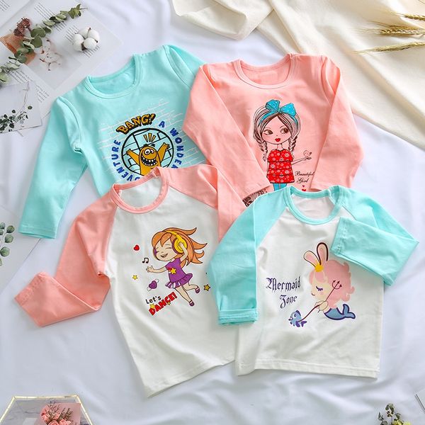 girls' long-sleeved t-shirt boys' base shirt clothing elastic autumn cotton children's lycra girls' children's wear, Blue
girls' long-sleeved t-shirt boys' base shirt clothing elastic autumn cotton children's lycra girls' children's wear, Blue