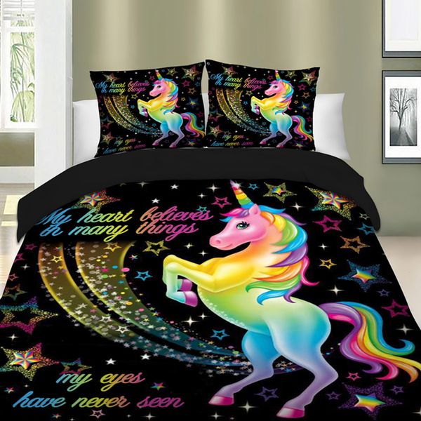 unicorn bedding set 3d printed colorful bedding set duvet cover pillowcase with zipper single twin double full king
unicorn bedding set 3d printed colorful bedding set duvet cover pillowcase with zipper single twin double full king