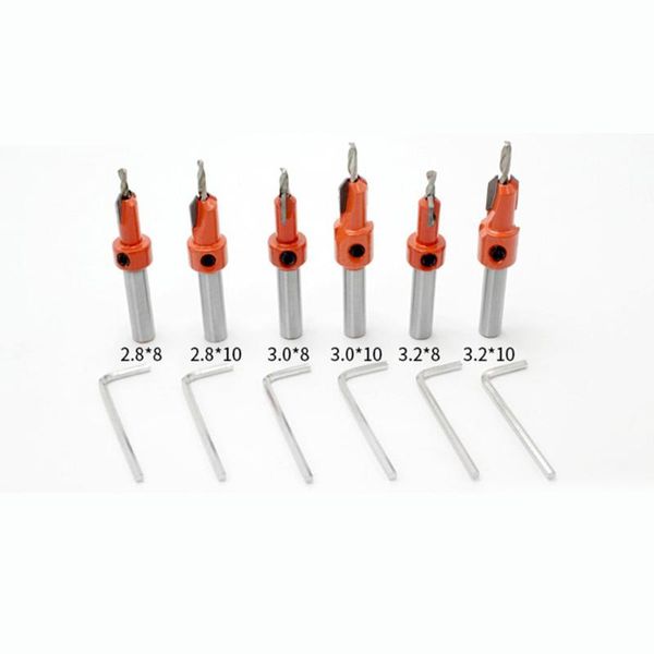 countersink drill bit, woodworking screws, chamfering wood hole drills bit, 8mm shank woodworking countersink router bit set
countersink drill bit, woodworking screws, chamfering wood hole drills bit, 8mm shank woodworking countersink router bit set