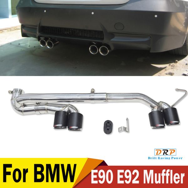 1 set carbon fiber stainless steel car exhaust pipe muffler tip tailpipe for e90 e92 320 318 325, modified m4 bumper
1 set carbon fiber stainless steel car exhaust pipe muffler tip tailpipe for e90 e92 320 318 325, modified m4 bumper