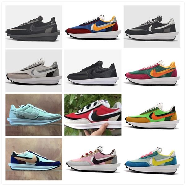 2020 sacai ldv waffle daybreak trainers mens sneakers for women sports running shoes black white runner designer sneaker size eur 36-46
2020 sacai ldv waffle daybreak trainers mens sneakers for women sports running shoes black white runner designer sneaker size eur 36-46