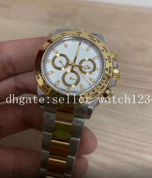 2020 mens luxury cosmograph automatic 18k two colors stainless 904l chronograph cal.4130 movement automatic 116503 watches, Slivery;brown
2020 mens luxury cosmograph automatic 18k two colors stainless 904l chronograph cal.4130 movement automatic 116503 watches, Slivery;brown