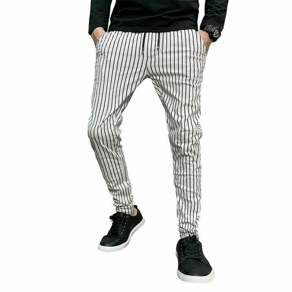 2019 fashion men casual business slim fit striped print plaid sports zipper long pants trousers plus size 2 colors, Black
2019 fashion men casual business slim fit striped print plaid sports zipper long pants trousers plus size 2 colors, Black