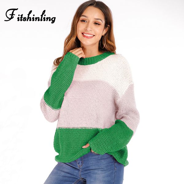 fitshinling patchwork block boho sweater women knitwear long sleeve pullover femme autumn winter 2019 slim knitted sweaters sale, White;black
fitshinling patchwork block boho sweater women knitwear long sleeve pullover femme autumn winter 2019 slim knitted sweaters sale, White;black