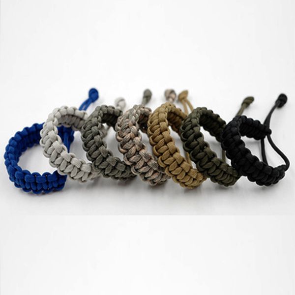 1 pc adjustable survival emergency 550 paracord bracelet cord bracelet cord for camping hiking outdoor accessories
1 pc adjustable survival emergency 550 paracord bracelet cord bracelet cord for camping hiking outdoor accessories