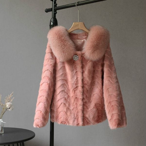 vintage real coat female winter clothes 2019 korean elegant real fur collar fur coat fashion warm jacket hiver 1627, Black
vintage real coat female winter clothes 2019 korean elegant real fur collar fur coat fashion warm jacket hiver 1627, Black