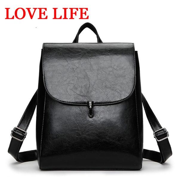 fashion women backpack youth leather backpacks for teenage girls female school shoulder bag lock bagpack mochila
fashion women backpack youth leather backpacks for teenage girls female school shoulder bag lock bagpack mochila
