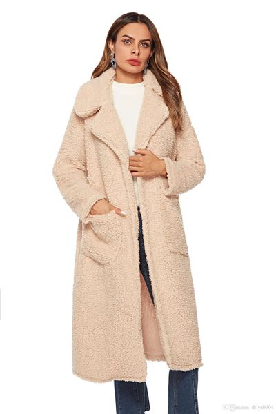 belt lady thickening foreign trade women's wear lapel frenulum woollen cloth plush coat windbreaker overcoat new pattern winter keep wa, Black
belt lady thickening foreign trade women's wear lapel frenulum woollen cloth plush coat windbreaker overcoat new pattern winter keep wa, Black