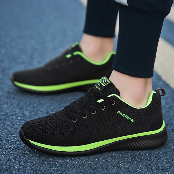 lsysag sneakers men casual shoes men trainers lace up breathable walking shoes lightweight tenis masculino male jogging, Black
lsysag sneakers men casual shoes men trainers lace up breathable walking shoes lightweight tenis masculino male jogging, Black
