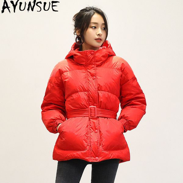 ayunsue autumn winter down jacket woman hooded korean light white duck down coat women fashion puffer jacket 2019 a1222 kj2891, Black
ayunsue autumn winter down jacket woman hooded korean light white duck down coat women fashion puffer jacket 2019 a1222 kj2891, Black