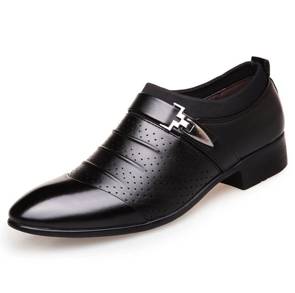 large size 38-48 men leather business sandals outdoor summer men dress shoes breathable office shoes footwear walking sandals, Black
large size 38-48 men leather business sandals outdoor summer men dress shoes breathable office shoes footwear walking sandals, Black
