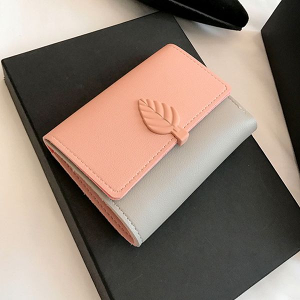 women short folding pu leather wallet portable purse simple multifunctional leaf pattern, Red;black
women short folding pu leather wallet portable purse simple multifunctional leaf pattern, Red;black