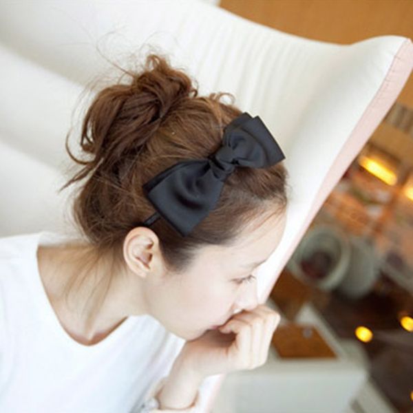 selling imported from south korea hair accessories headdress fashion ribbon fabric large bow hair bands supply of goods hot, Brown
selling imported from south korea hair accessories headdress fashion ribbon fabric large bow hair bands supply of goods hot, Brown