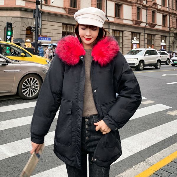 chic hooded fur coat lamb wool lining winter down coat women oversize jacket cotton padded wadded parkas wind breaker sleeves, Black
chic hooded fur coat lamb wool lining winter down coat women oversize jacket cotton padded wadded parkas wind breaker sleeves, Black
