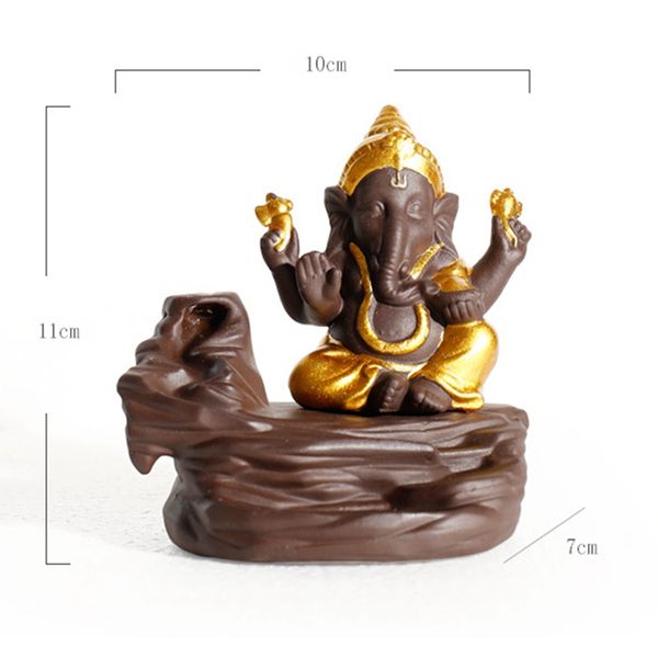 elephant god ganesha backflow incense burner india censer stick holder meditation ornaments home office decor crafts
elephant god ganesha backflow incense burner india censer stick holder meditation ornaments home office decor crafts