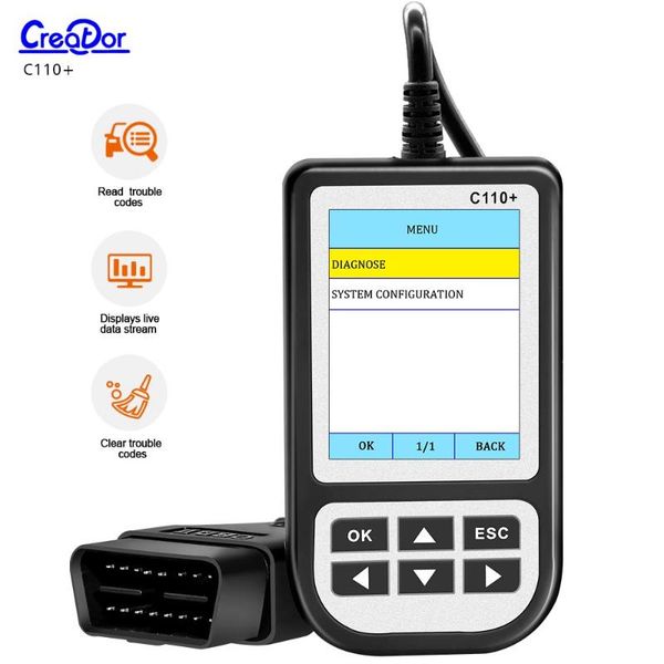 creator c110 v6.0 for code reader obd2 scanner auto car diagnostic tool automative scan tool
creator c110 v6.0 for code reader obd2 scanner auto car diagnostic tool automative scan tool