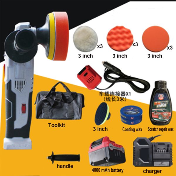car polishing machine wireless lithium battery polishing machine,lithium battery 2000mah / 4000mah used for car waxin
car polishing machine wireless lithium battery polishing machine,lithium battery 2000mah / 4000mah used for car waxin