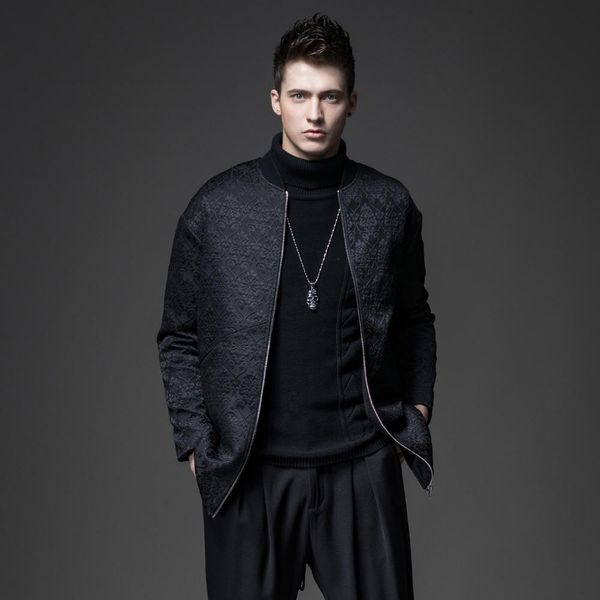 new 2018 new men's male man fashion trend straight through baseball collar long windbreaker jacket s174203106, Black;brown
new 2018 new men's male man fashion trend straight through baseball collar long windbreaker jacket s174203106, Black;brown