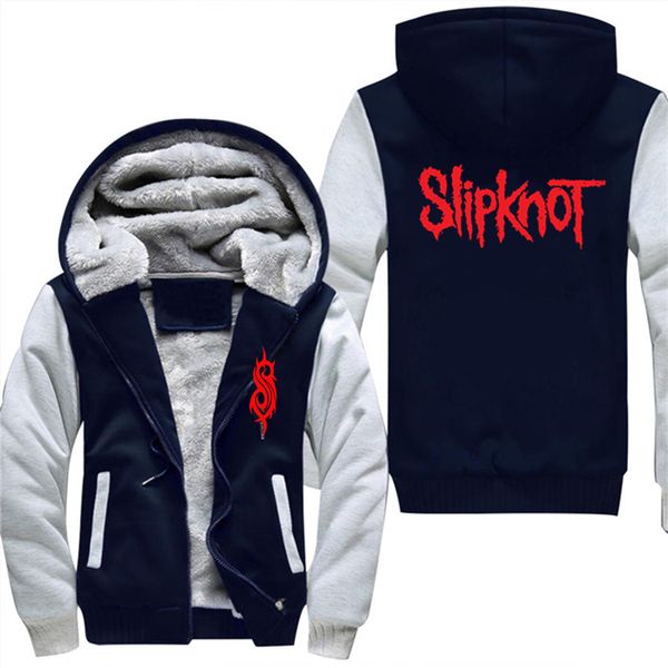 slipknot casual men's warm cotton thick plus velvet coat hoodie hooded sweatshirt jacket parkas casual solid streetwear, Black
slipknot casual men's warm cotton thick plus velvet coat hoodie hooded sweatshirt jacket parkas casual solid streetwear, Black