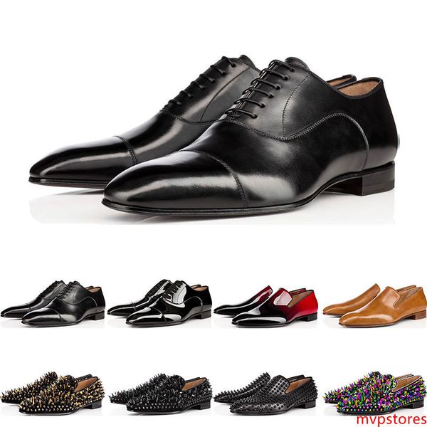 2019 designer mens shoes red flat bottoms genuine leather oxford shoes business mens womens walking wedding party size 38-47 with
2019 designer mens shoes red flat bottoms genuine leather oxford shoes business mens womens walking wedding party size 38-47 with