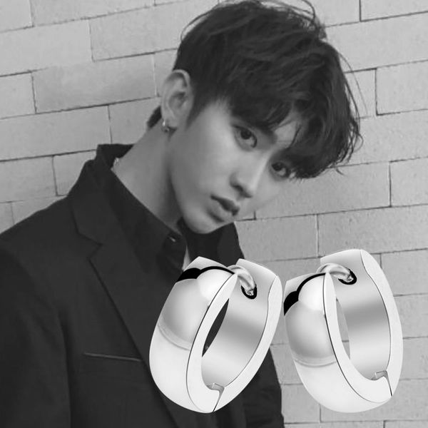 1pair fashion small round hoop earrings creoles surgical steel anti-allergic 6 colors 4x12.5mm punk jewlery for men boys women, Golden;silver
1pair fashion small round hoop earrings creoles surgical steel anti-allergic 6 colors 4x12.5mm punk jewlery for men boys women, Golden;silver