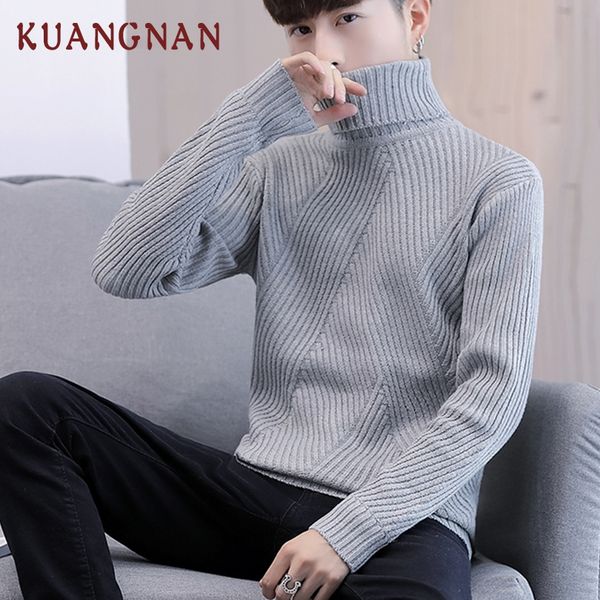kuangnan solid turtleneck men sweater turtle neck men pullover sweater coat xxxl 2019 autumn winter sweaters pull clothes, White;black
kuangnan solid turtleneck men sweater turtle neck men pullover sweater coat xxxl 2019 autumn winter sweaters pull clothes, White;black