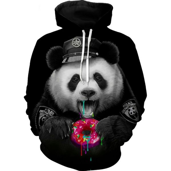 yx girl fashion 3d men hoodies animal panda print printed hoodie streetwear casual hoody tracksuits drop shipping, Black
yx girl fashion 3d men hoodies animal panda print printed hoodie streetwear casual hoody tracksuits drop shipping, Black