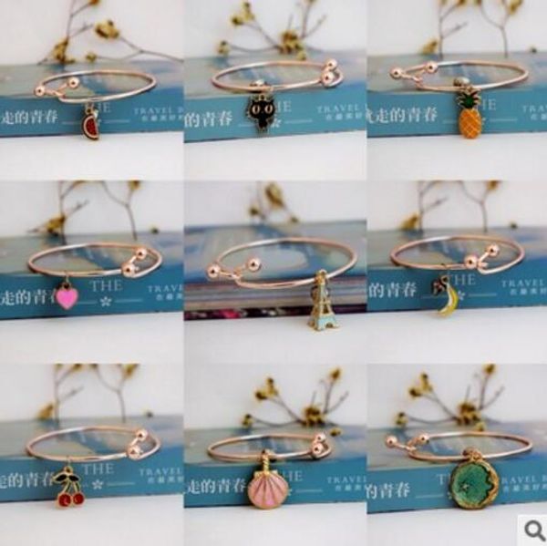 bracelet women series fruit ornaments with bell rose gold opening ring female cross border style korean version japanese, Black
bracelet women series fruit ornaments with bell rose gold opening ring female cross border style korean version japanese, Black