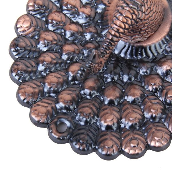 1 pair of vintage peacock-pattern drapery/curtain holdbacks tie back hooks---antique copper color other home decor
1 pair of vintage peacock-pattern drapery/curtain holdbacks tie back hooks---antique copper color other home decor