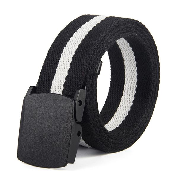 belt quality stripe canvas automatic buckle men's belt fashion casual jeans women fabric 110cm, Black;brown
belt quality stripe canvas automatic buckle men's belt fashion casual jeans women fabric 110cm, Black;brown