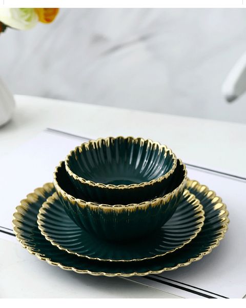 gold rim flower shape ceramic plate dinnerware set retro porcelain tableware creative jewelry plate dish tray rice salad bowl
gold rim flower shape ceramic plate dinnerware set retro porcelain tableware creative jewelry plate dish tray rice salad bowl