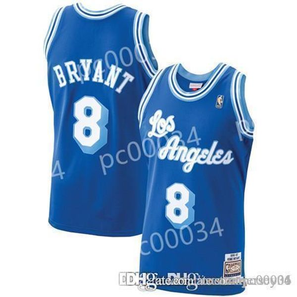 men's los angeles lakers 8 kobe bryant royal 1996-97 hardwood classics authentic jersey nba basketball, Black
men's los angeles lakers 8 kobe bryant royal 1996-97 hardwood classics authentic jersey nba basketball, Black