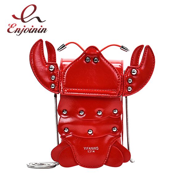 novel fashion red lobster women shoulder bag handbag crossbody mini bag clutch young girl's chain purse tote pu bolsa
novel fashion red lobster women shoulder bag handbag crossbody mini bag clutch young girl's chain purse tote pu bolsa