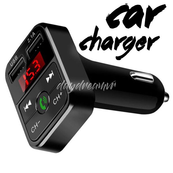 Новый B2 Беспроводной автомобильный FM-передатчик беспроводной радио Dual USB Bluetooth MP3-
Новый B2 Беспроводной автомобильный FM-передатчик беспроводной радио Dual USB Bluetooth MP3-
