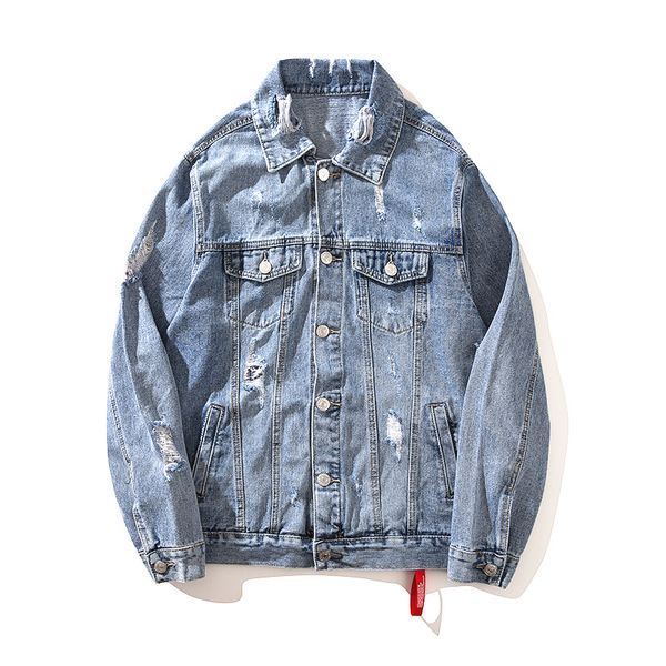 men's hip hop denim jacket fashion painted ripped denim jacket spring autumn coat streetwear for male, Black;brown
men's hip hop denim jacket fashion painted ripped denim jacket spring autumn coat streetwear for male, Black;brown