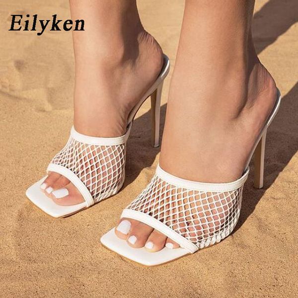 eilyken fashion breathable hollow mesh woman slippers square toe sandals stiletto high heels sliders shoes plus size 35-42 t200605, Black
eilyken fashion breathable hollow mesh woman slippers square toe sandals stiletto high heels sliders shoes plus size 35-42 t200605, Black