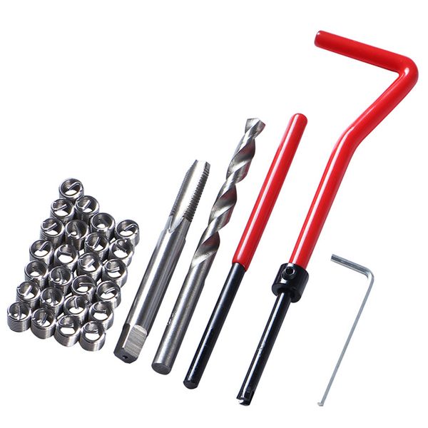 30pcs/set repair kit twist drill tap red cutter wrench hand tools wire insert automotive applications thread
30pcs/set repair kit twist drill tap red cutter wrench hand tools wire insert automotive applications thread