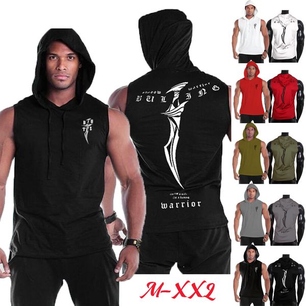 men muscle pullover hooded hoodie sleeveless gym slim fit casual tee shirt top
men muscle pullover hooded hoodie sleeveless gym slim fit casual tee shirt top