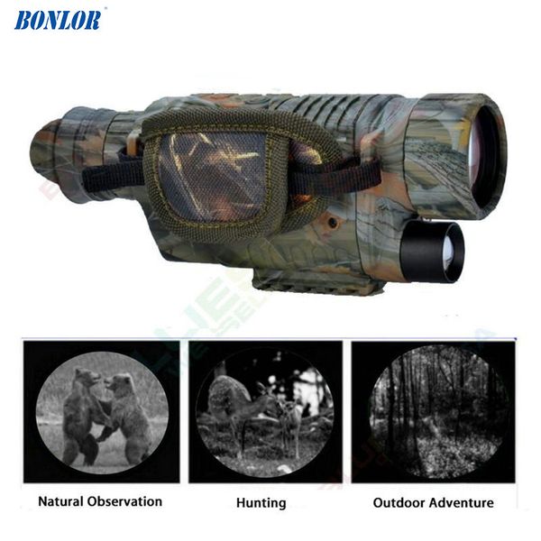 5x42 digital infrared night-vision goggle monocular 200m range video dvr imagers for hunting camera device(us plug)ing, Camouflage
5x42 digital infrared night-vision goggle monocular 200m range video dvr imagers for hunting camera device(us plug)ing, Camouflage