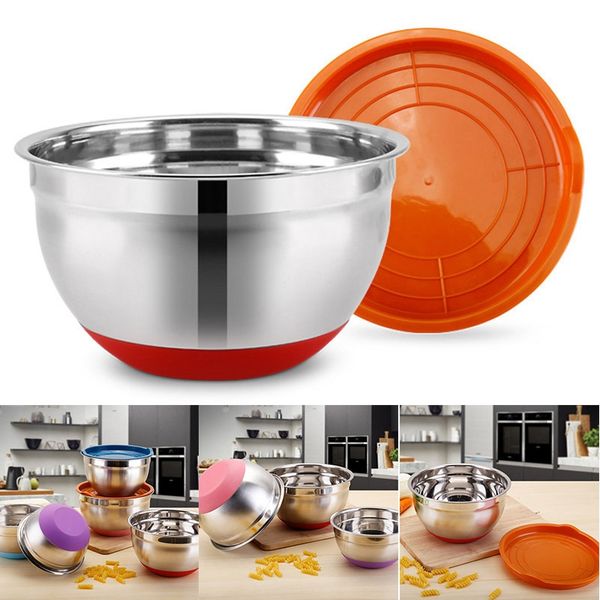 stainless steel bowl with sealing cover without magnetic thickening silicone bottom salad pot baking egg kitchen utensils mf dinnerware sets
stainless steel bowl with sealing cover without magnetic thickening silicone bottom salad pot baking egg kitchen utensils mf dinnerware sets