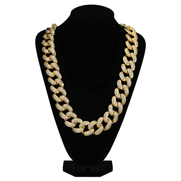 Iced Out Chains Хип-хоп Большое Бриллиантовое Колье Микро-Кубический Цирконий Медный Кулон Ожерелье с Бриллиантами 18-каратное Золото Цепочка Кубы
Iced Out Chains Хип-хоп Большое Бриллиантовое Колье Микро-Кубический Цирконий Медный Кулон Ожерелье с Бриллиантами 18-каратное Золото Цепочка Кубы
