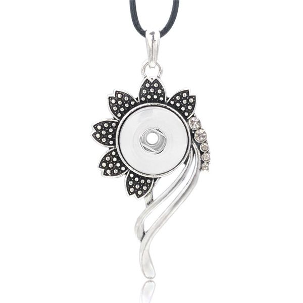 hmetal fashion interchangeable flower crystal ginger necklace 138 fit 18mm snap button pendant charm jewelry for women gift, Silver
hmetal fashion interchangeable flower crystal ginger necklace 138 fit 18mm snap button pendant charm jewelry for women gift, Silver