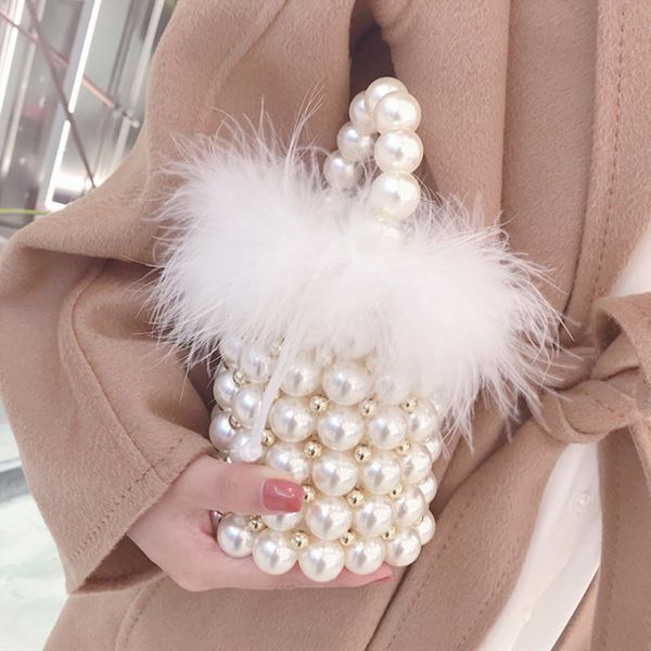 women handmade pearl bags ostrich bucket bag totes handle beaded handbags bride bag purses evening party clutches
women handmade pearl bags ostrich bucket bag totes handle beaded handbags bride bag purses evening party clutches