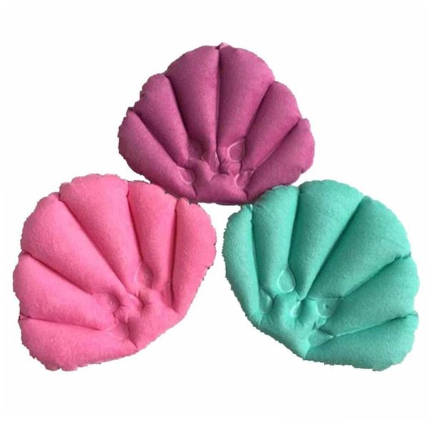 inflatable terry cloth bath pillow with suction cups fan-shaped neck support pillow random color
inflatable terry cloth bath pillow with suction cups fan-shaped neck support pillow random color